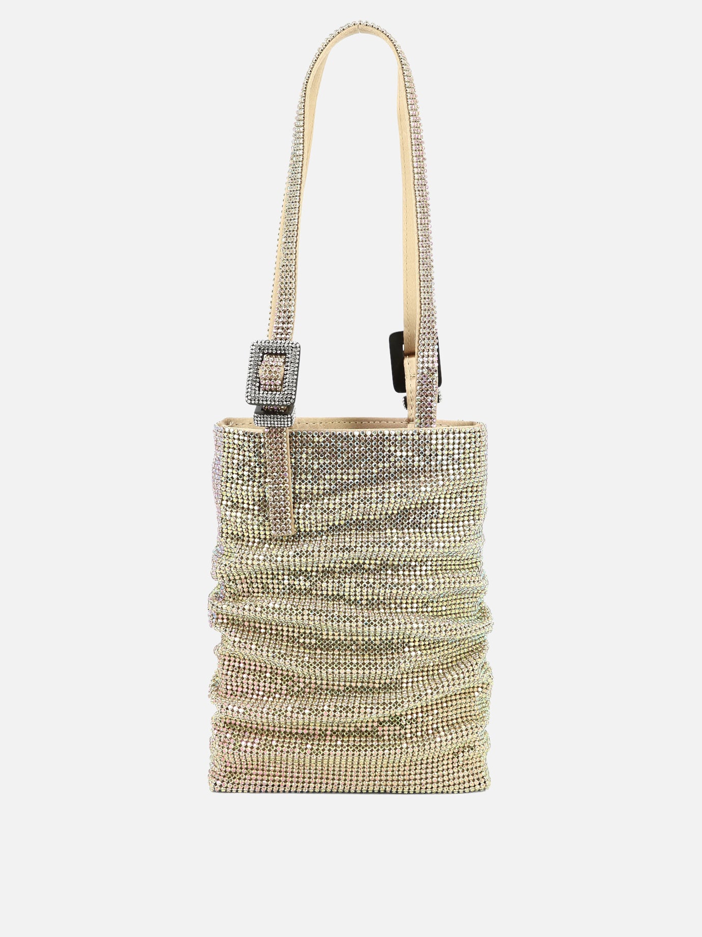 Small bags 100% aluminium mesh  Gold - Benedetta Bruzziches Women | PDP | VIETTI Online Store | Zoom-Modal
