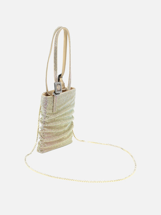 Small bags 100% aluminium mesh  Gold - Benedetta Bruzziches Women | PLP | VIETTI Online Store | 2
