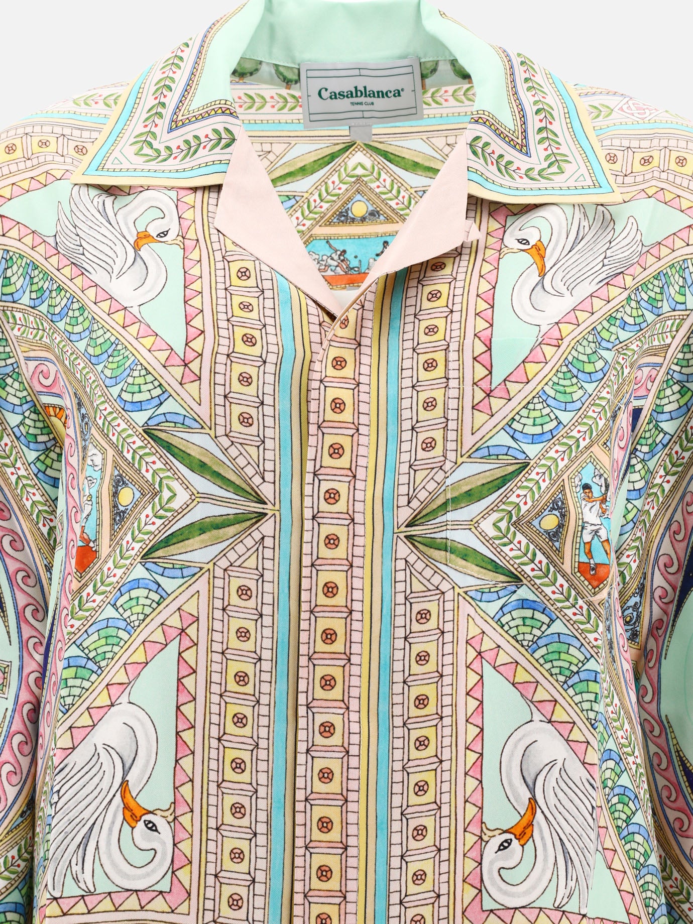 Casual shirts 100% seta  Green - Casablanca Women | PDP | VIETTI Online Store | Zoom-Modal_3

