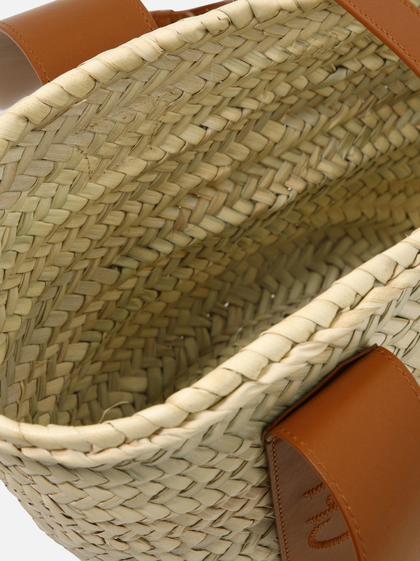 Large bags 80% foglie di palma 20% pelle di vitello  Brown - Chloé Women | PDP | VIETTI Online Store | thumbnail_5