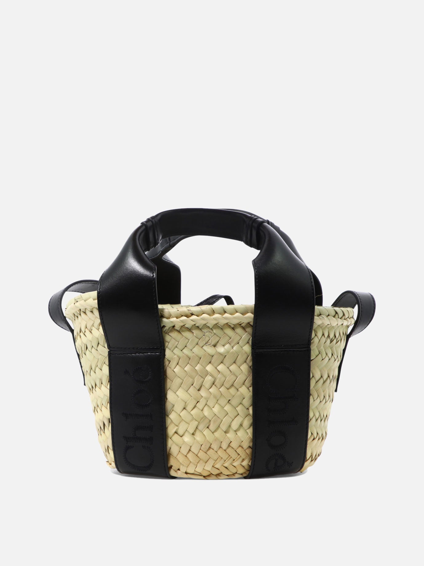 Small bags 70% rafia 30% pelle di vitello  Black - Chloé Women | PDP | VIETTI Online Store | Zoom-Modal_3
