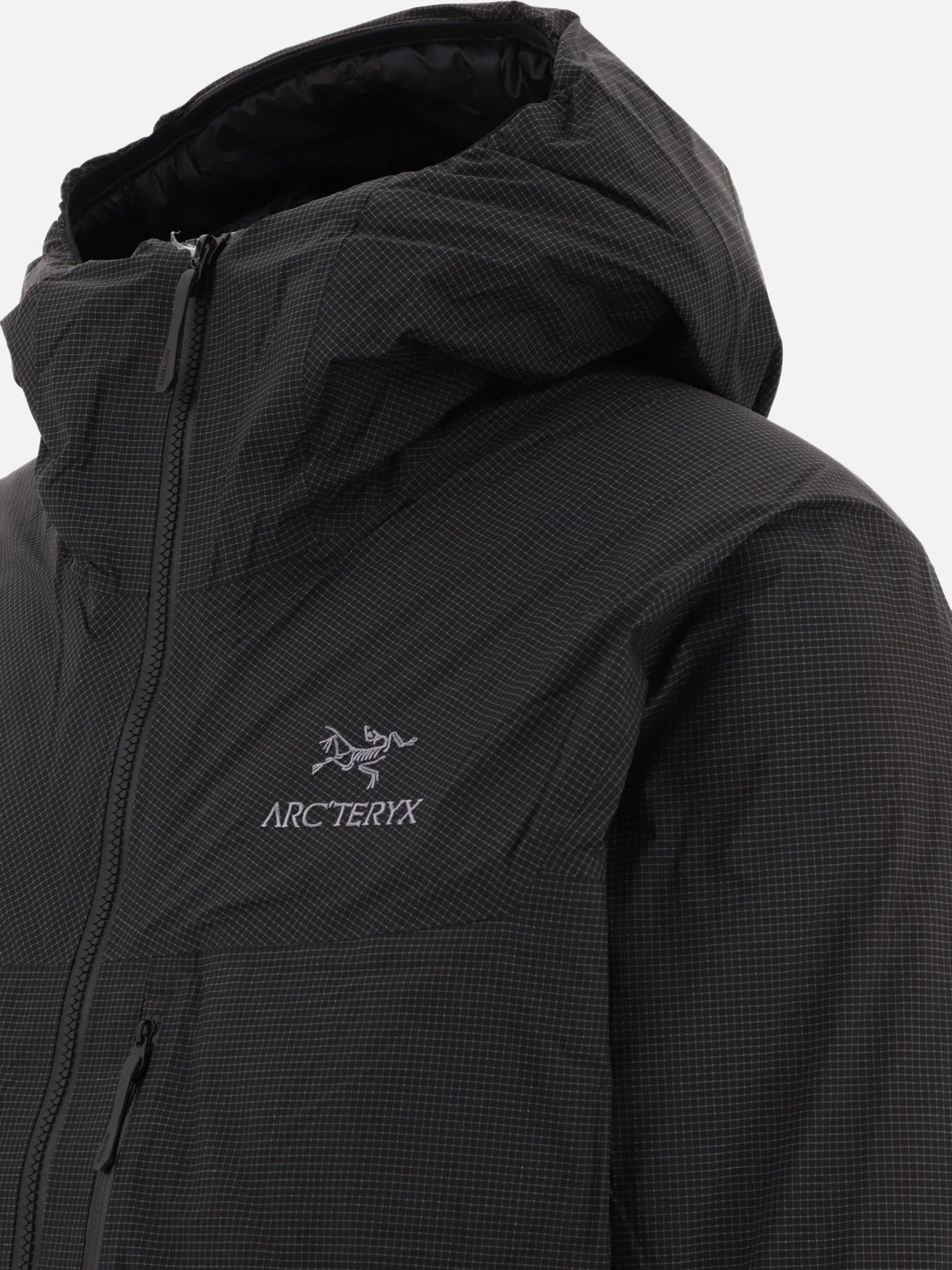 Technical jackets 94% nylon 6% polyurethane - Padding: down and feathers  Black - Arc'teryx Men | PDP | VIETTI Online Store | Zoom-Modal_4
