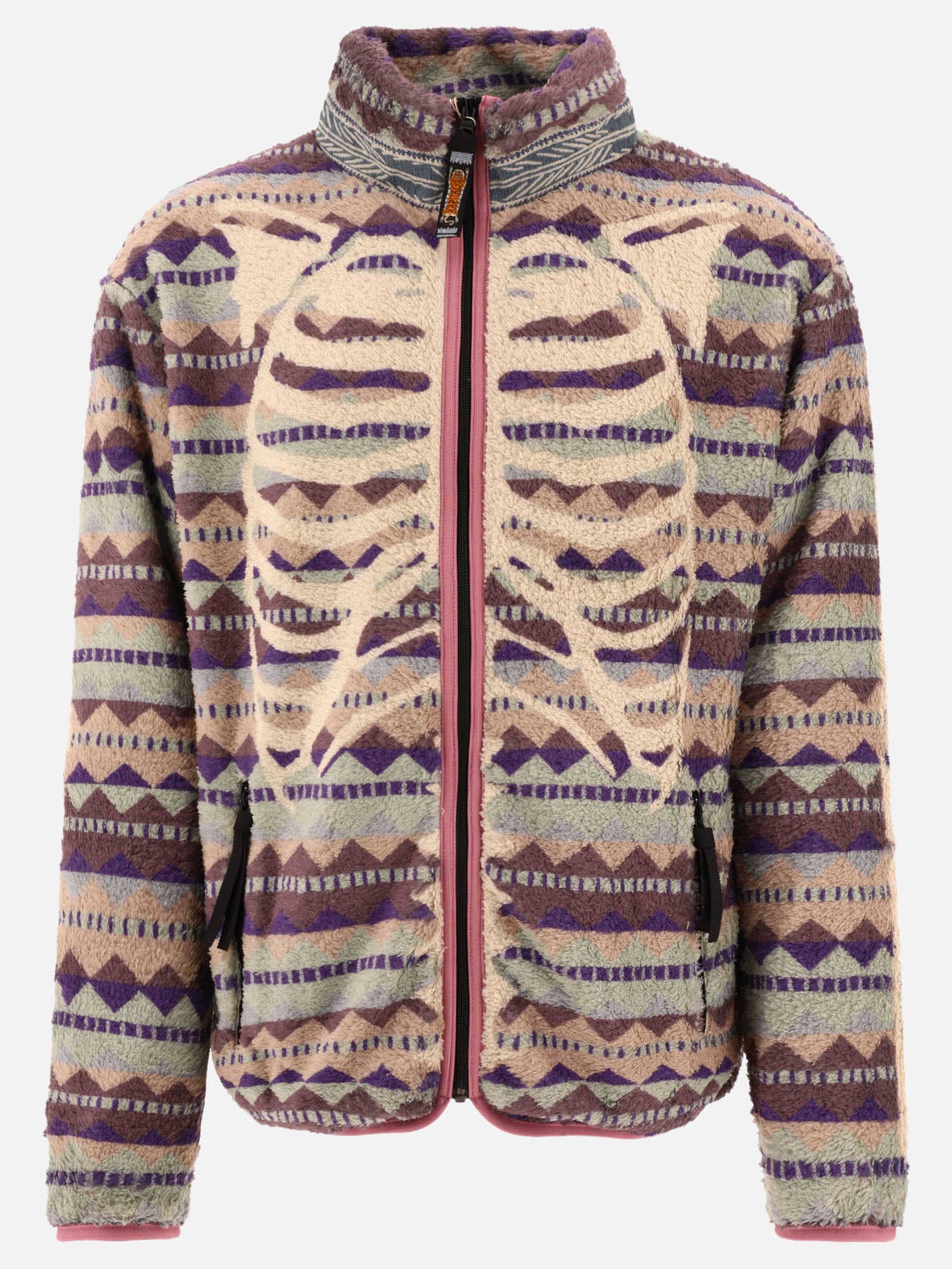 Fleece jackets 100% polyester  Beige - KAPITAL Men | PDP | VIETTI Online Store | Zoom-Modal
