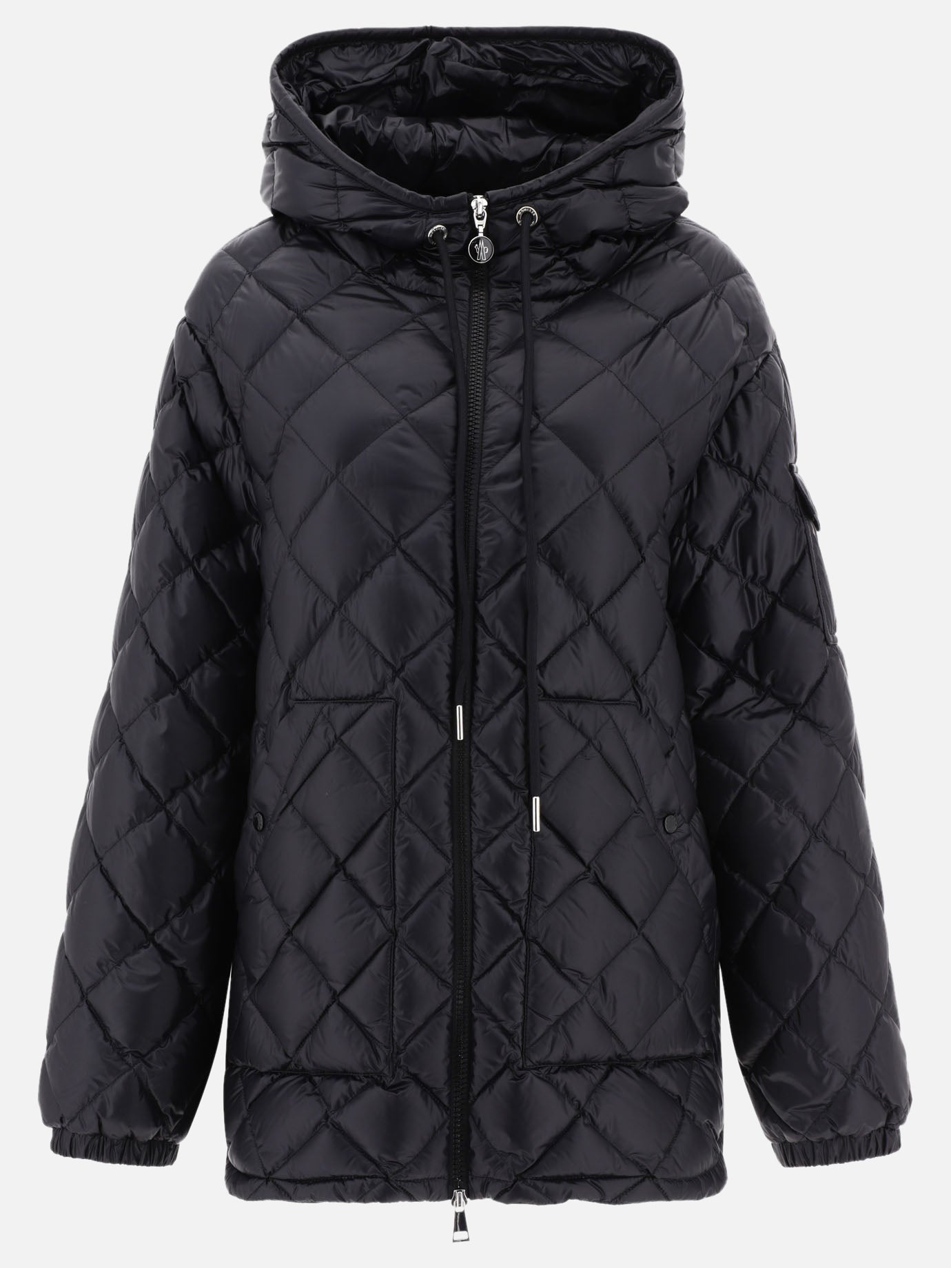 Quilted & Utility Jackets 100% polyamide - Padding: down and feathers  Black - Moncler Women | PDP | VIETTI Online Store | thumbnail