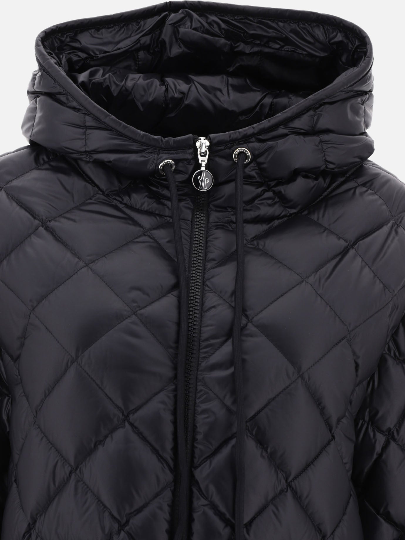 Quilted & Utility Jackets 100% polyamide - Padding: down and feathers  Black - Moncler Women | PDP | VIETTI Online Store | thumbnail_3