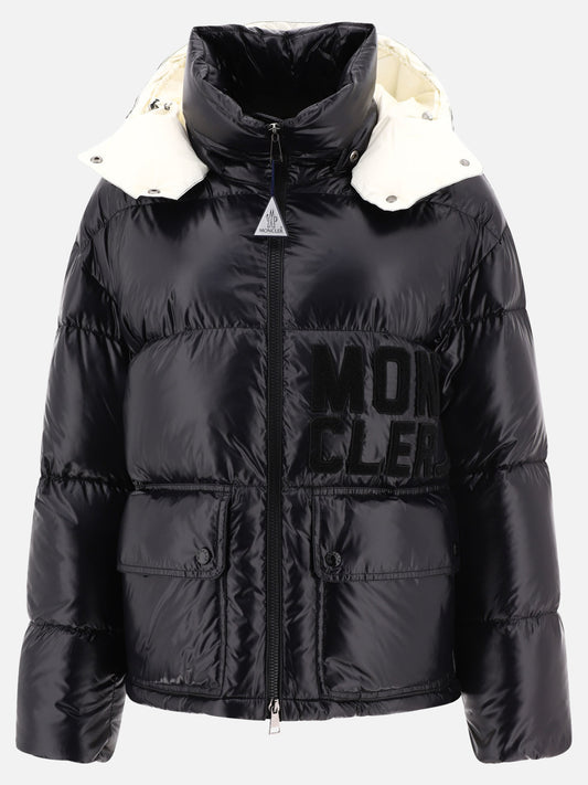 Down jackets 100% polyamide - Padding: down and feathers  Black - Moncler Women | PLP | VIETTI Online Store 
