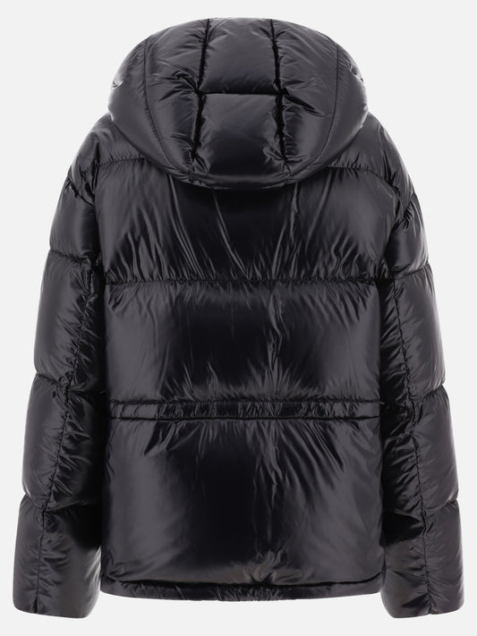 Down jackets 100% polyamide - Padding: down and feathers  Black - Moncler Women | PLP | VIETTI Online Store | 2
