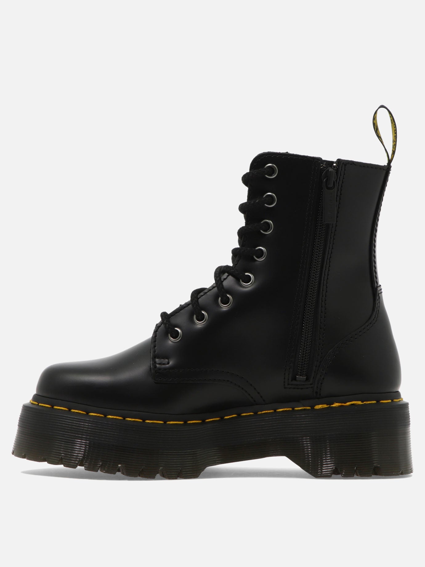 Combat boots 100% leather - 100% rubber  Black - Dr. Martens Women | PDP | VIETTI Online Store | thumbnail_3
