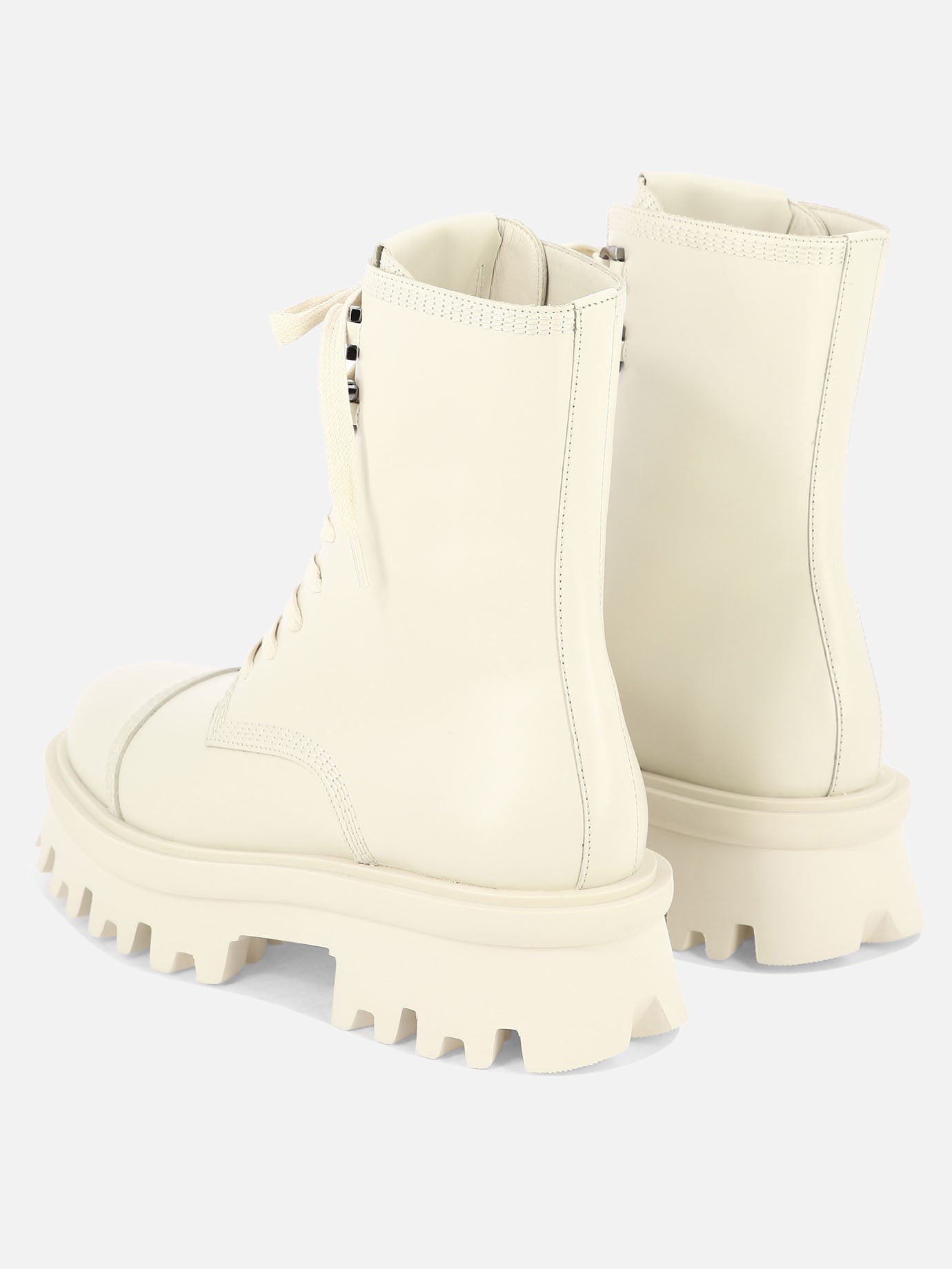 Combat boots 0763844  White - Ferragamo Women | PDP | VIETTI Online Store | thumbnail_4