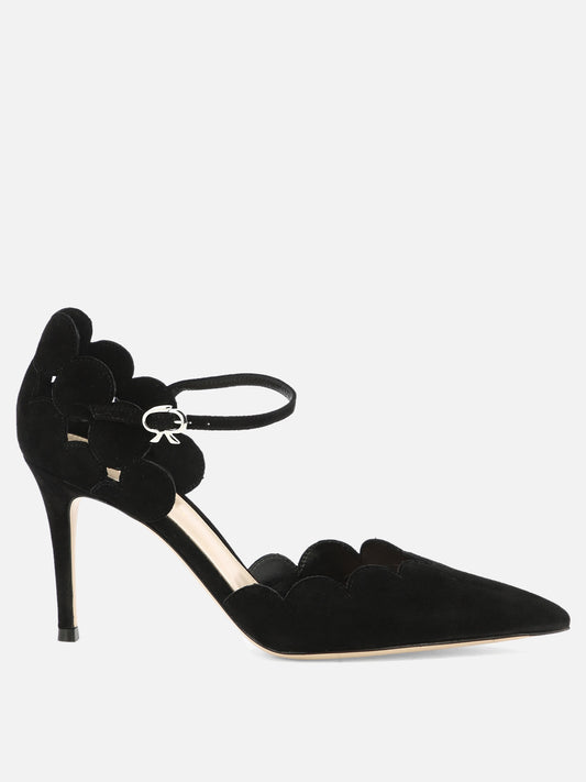 Pumps 100% scamosciato - 100% cuoio  Black - Gianvito Rossi Women | PLP | VIETTI Online Store 
