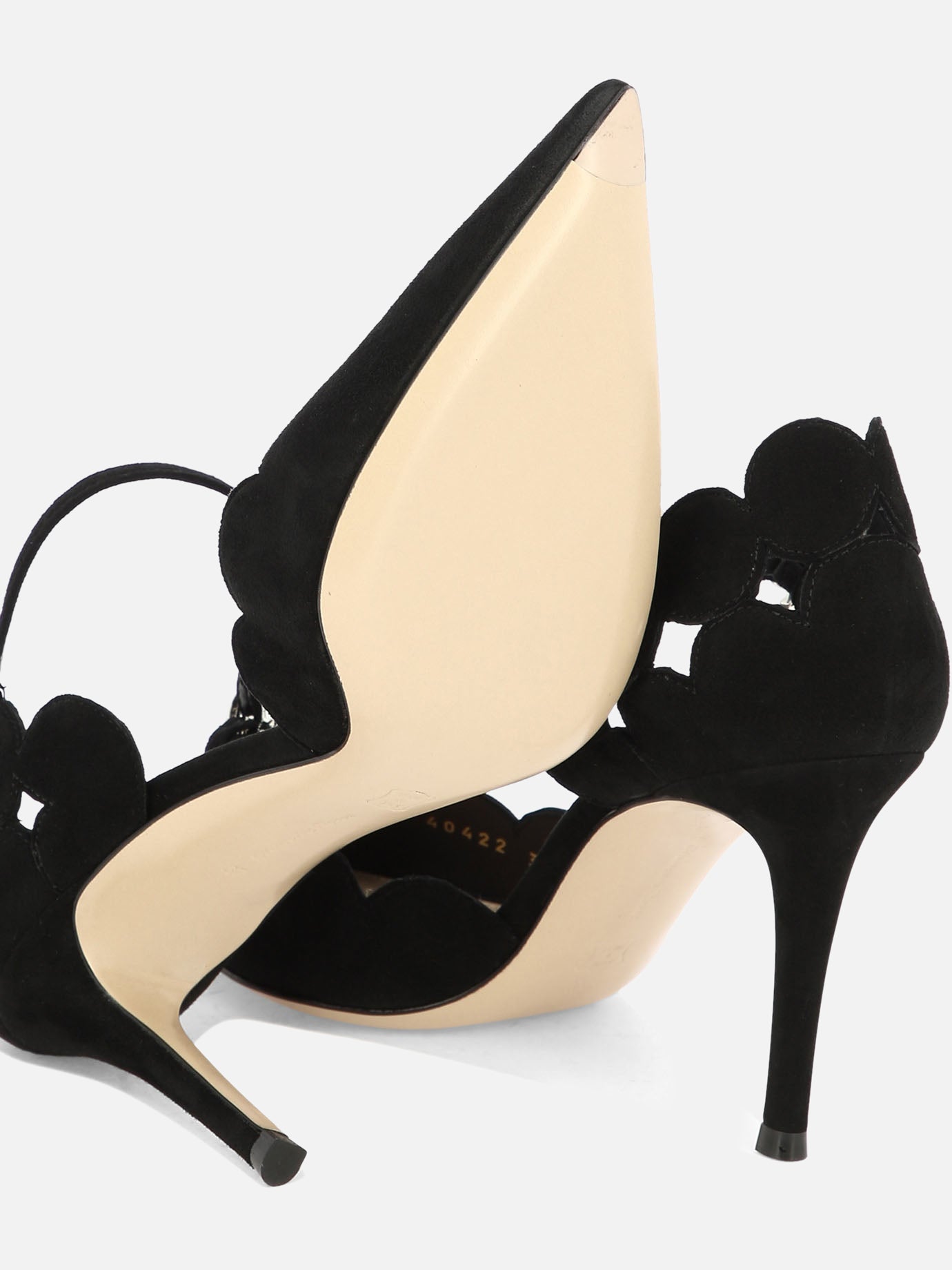 Pumps 100% scamosciato - 100% cuoio  Black - Gianvito Rossi Women | PDP | VIETTI Online Store | thumbnail_5
