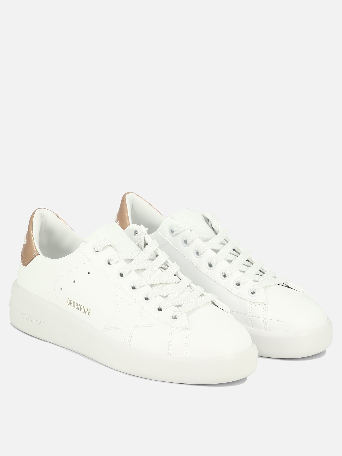 Low top sneakers 60% poliuretano 28% cotone 12% pelle - 100% gomma  White - Golden Goose Women | PDP | VIETTI Online Store | thumbnail_2