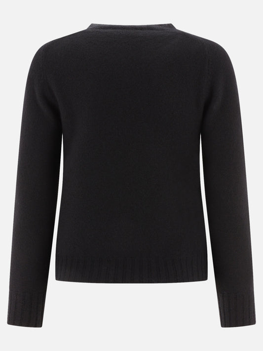 Crewneck sweaters 100% lana  Black - Jil Sander Women | PLP | VIETTI Online Store | 2
