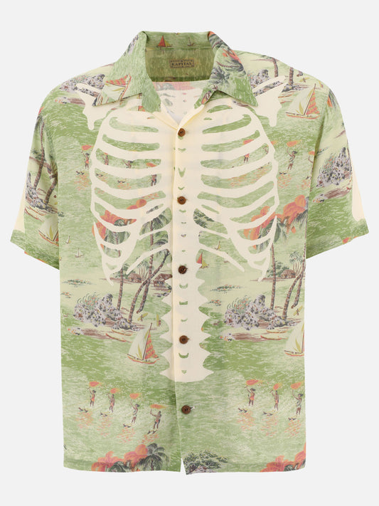 Casual shirts 100% rayon  Green - KAPITAL Men | PLP | VIETTI Online Store 
