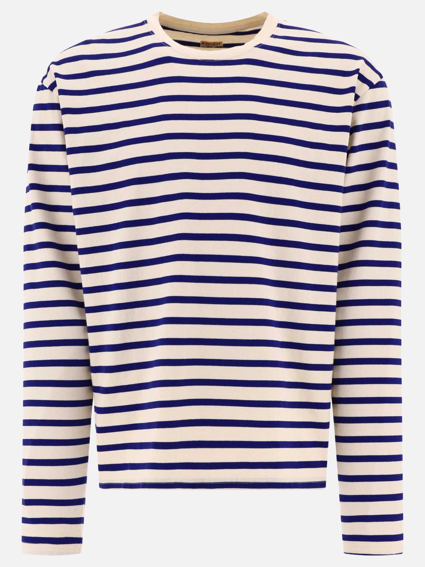 Crewneck t-shirts 100% cotone  Blue - KAPITAL Men | PDP | VIETTI Online Store | thumbnail