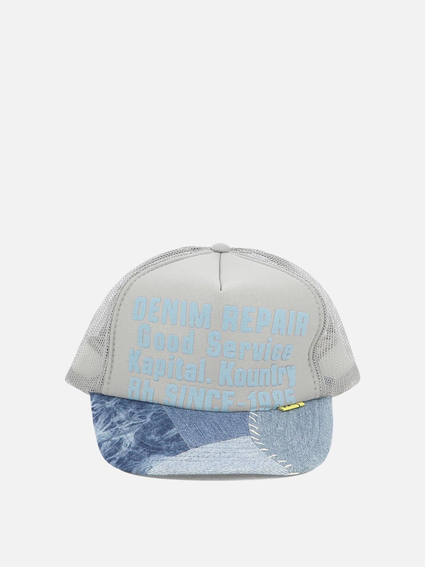Trucker caps 100% poliestere  Grey - KAPITAL Men | PDP | VIETTI Online Store | thumbnail