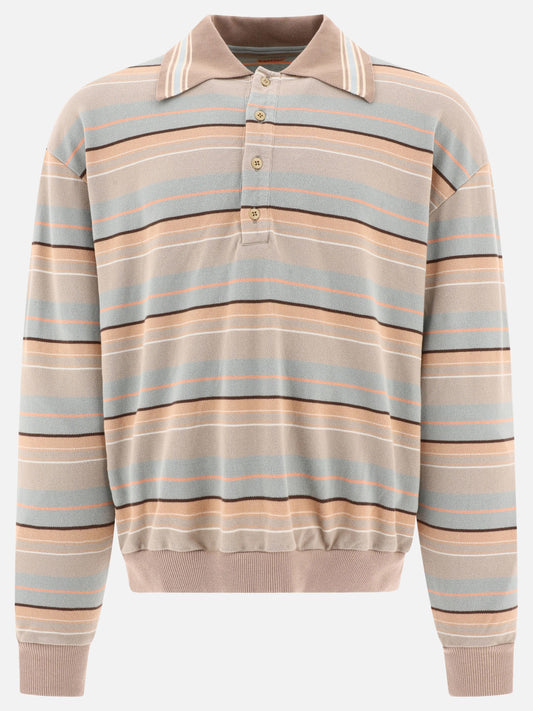 Polo shirts with buttons 100% cotone  Brown - KAPITAL Men | PLP | VIETTI Online Store 
