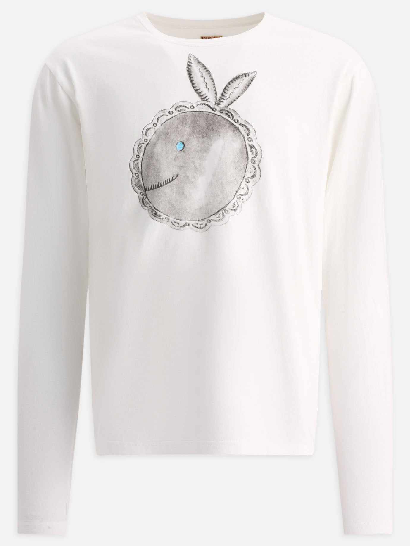 Crewneck t-shirts 100% cotone  White - KAPITAL Men | PDP | VIETTI Online Store | thumbnail