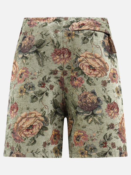 Drawstring shorts 45% rayon 35% poliestere 20% cotone  Green - KAPITAL Men | PLP | VIETTI Online Store | 2
