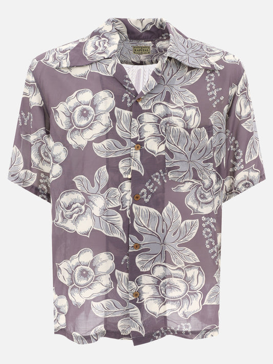 Casual shirts 96% rayon 4% silk  Grey - KAPITAL Men | PLP | VIETTI Online Store 
