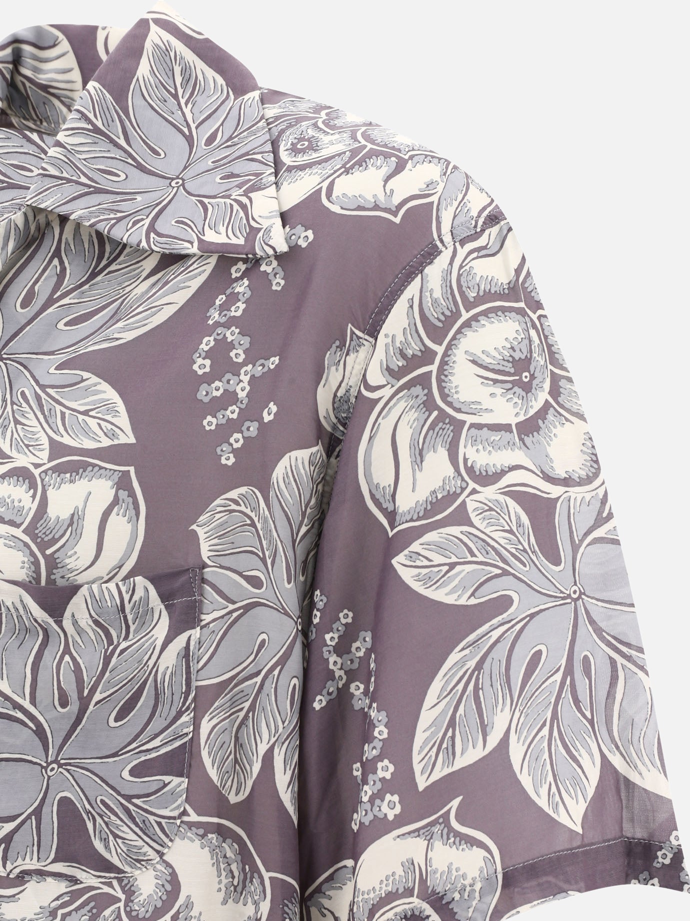 Casual shirts 96% rayon 4% silk  Grey - KAPITAL Men | PDP | VIETTI Online Store | thumbnail_4