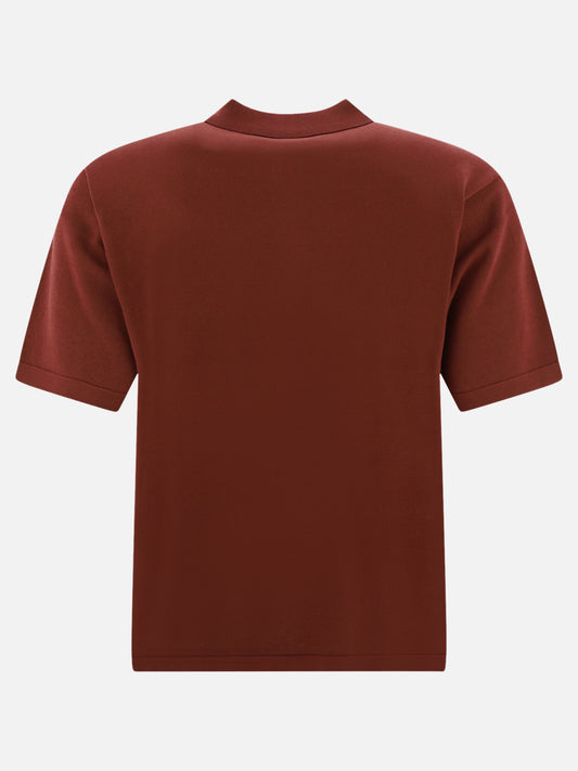 Polo shirts with buttons 100% cotone  Bordeaux - KAPITAL Men | PLP | VIETTI Online Store | 2
