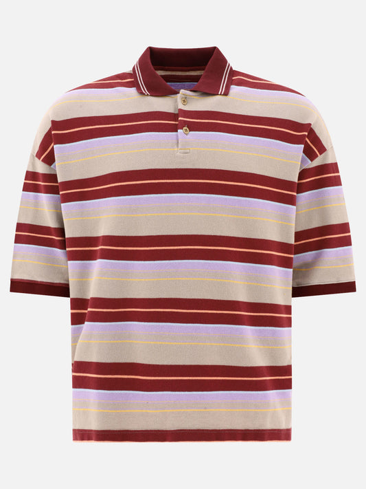Polo shirts with buttons 100% cotone  Bordeaux - KAPITAL Men | PLP | VIETTI Online Store 
