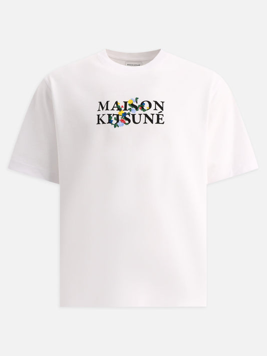 Crewneck t-shirts 100% cotton  White - Maison Kitsuné Men | PLP | VIETTI Online Store 
