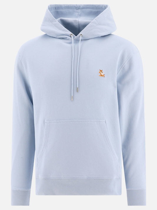Hoodies 100% cotton  Light blue - Maison Kitsuné Men | PLP | VIETTI Online Store 
