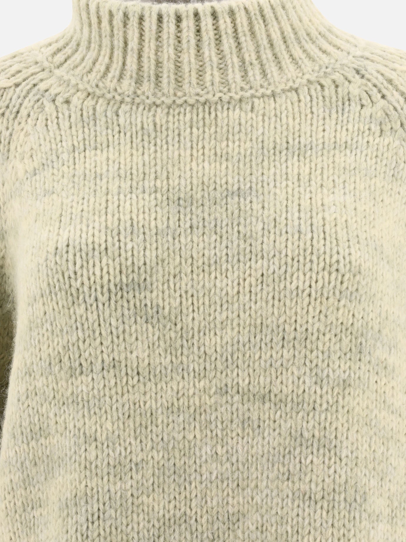 Turtleneck sweaters 42% alpaca 30% cotton 28% wool  Green - Maison Margiela Women | PDP | VIETTI Online Store | Zoom-Modal_3
