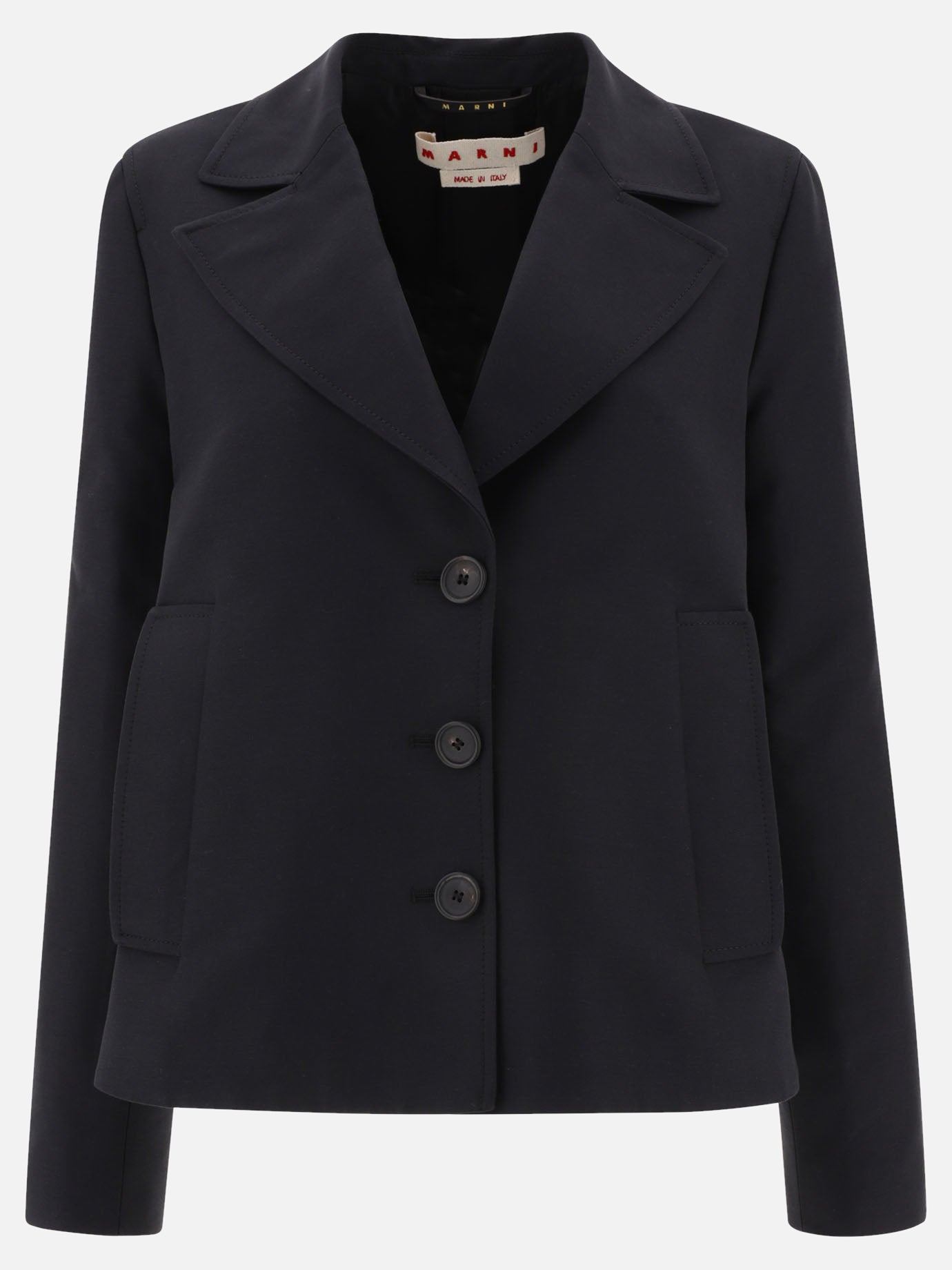 Blazers 100% cotton  Black - Marni Women | PDP | VIETTI Online Store | Zoom-Modal
