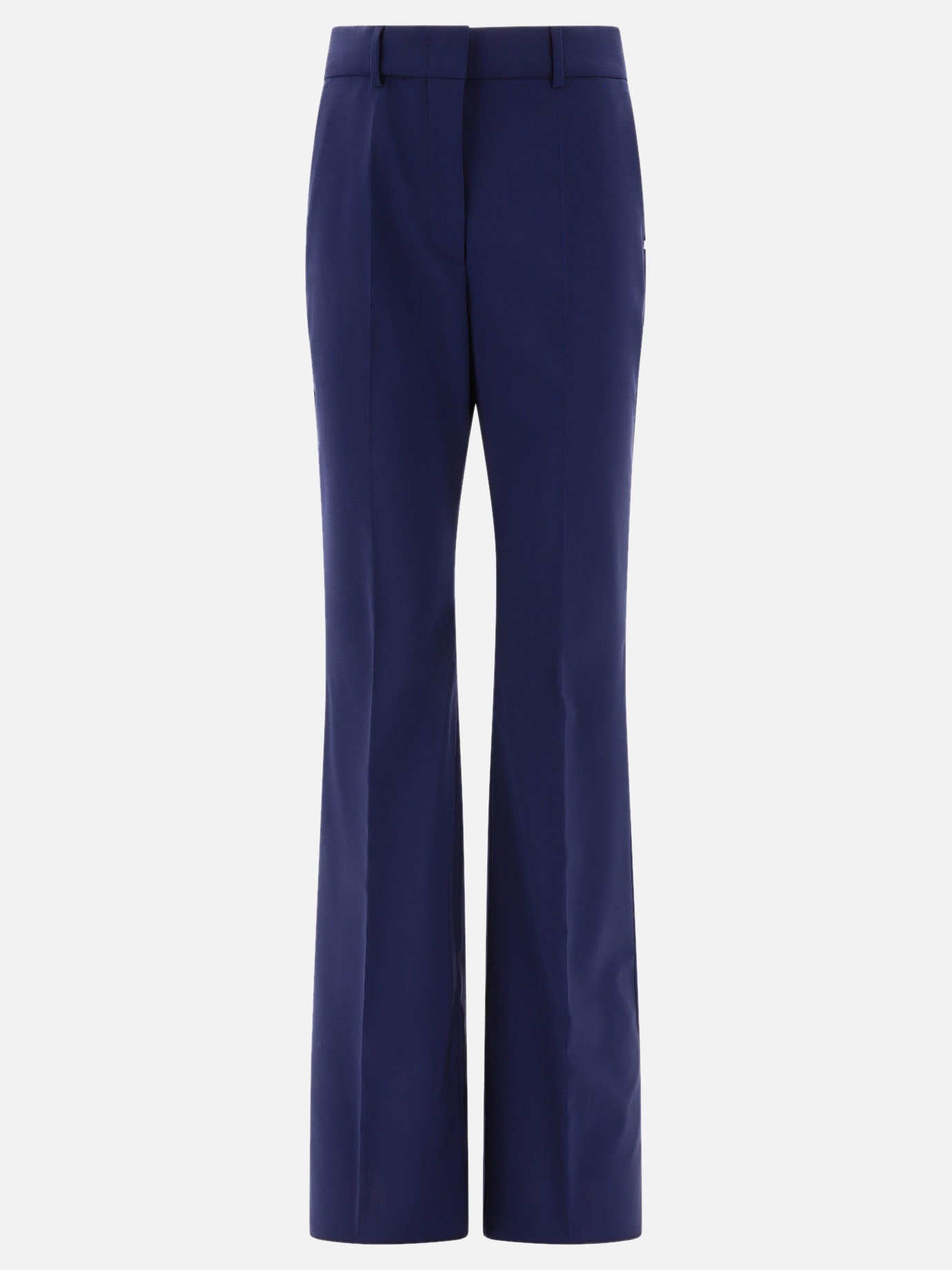 Tailored trousers 100% lana vergine  Blue - Max Mara Sportmax Women | PDP | VIETTI Online Store | Zoom-Modal
