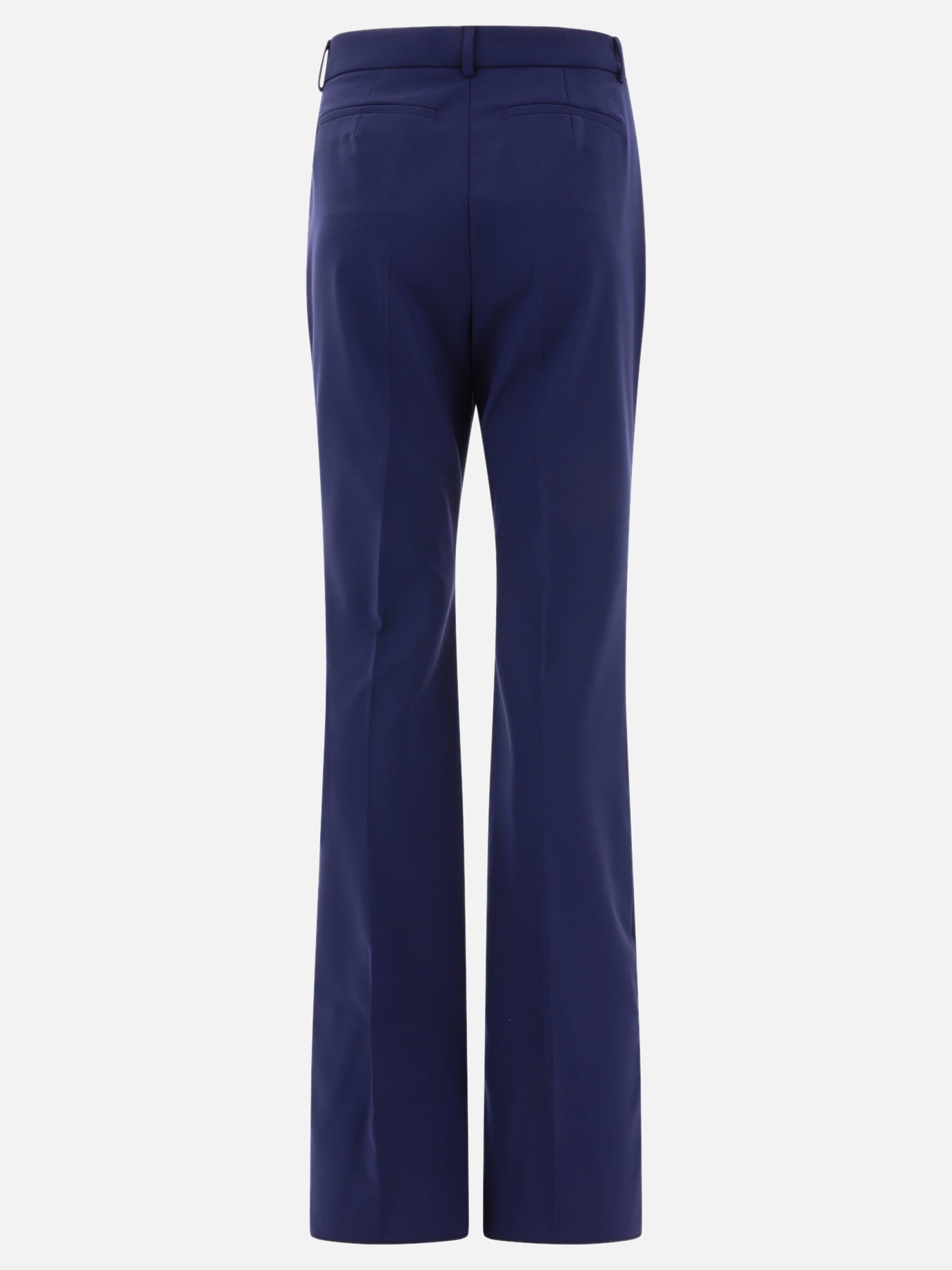 Tailored trousers 100% lana vergine  Blue - Max Mara Sportmax Women | PDP | VIETTI Online Store | thumbnail_2