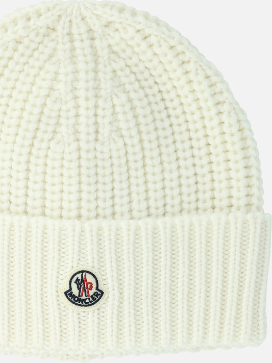Beanies 100% lana vergine  White - Moncler Women | PLP | VIETTI Online Store | 2
