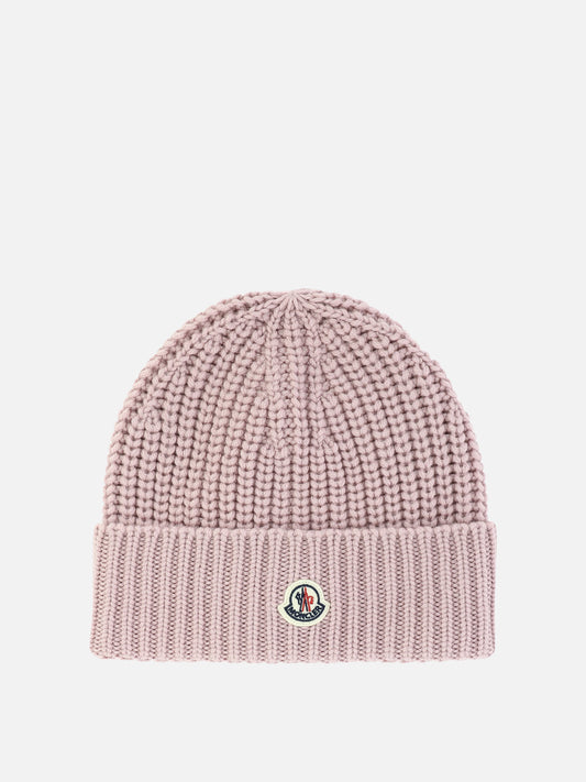 Beanies 100% lana vergine  Pink - Moncler Women | PLP | VIETTI Online Store 
