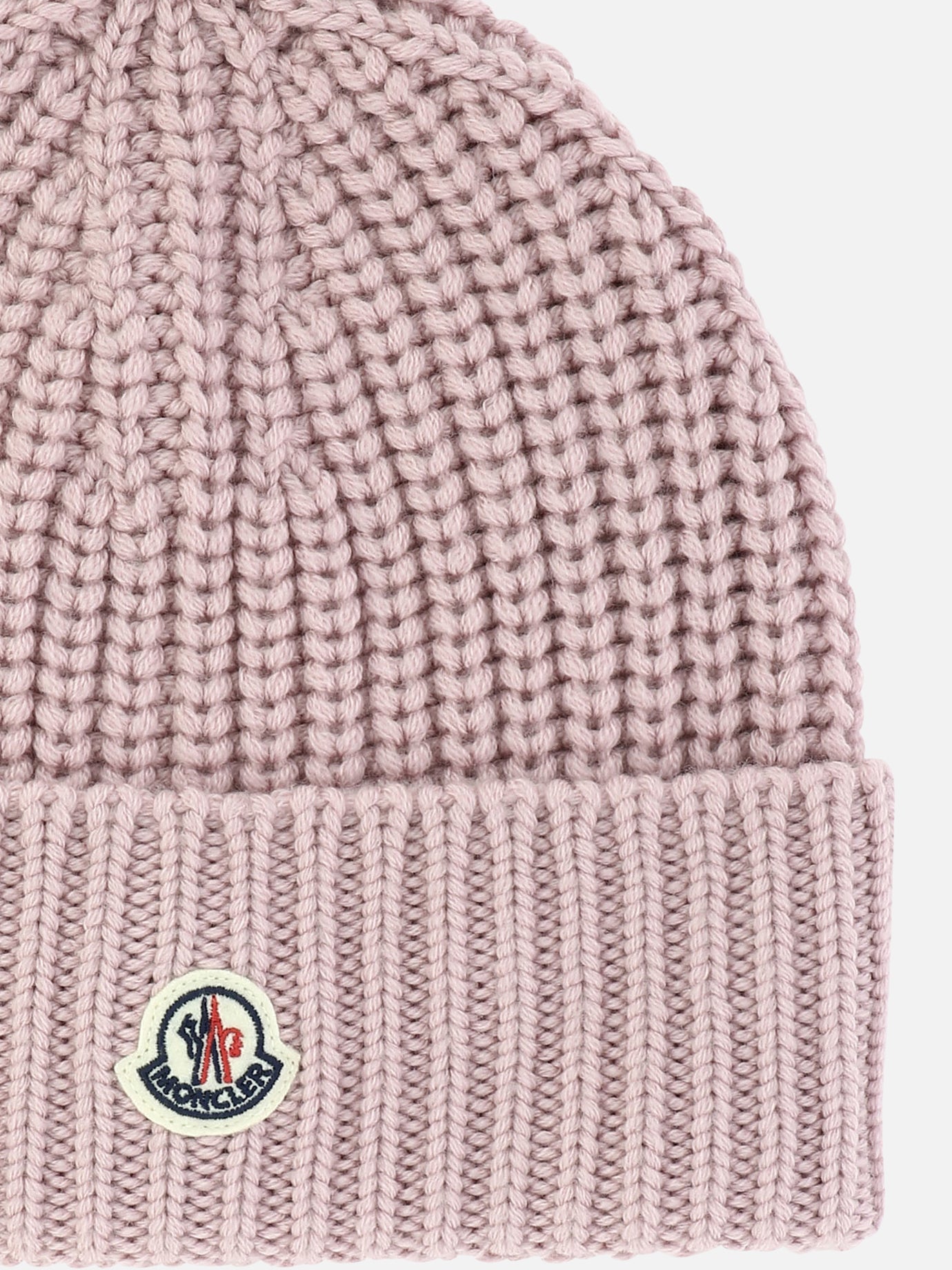 Beanies 100% lana vergine  Pink - Moncler Women | PDP | VIETTI Online Store | Zoom-Modal_2
