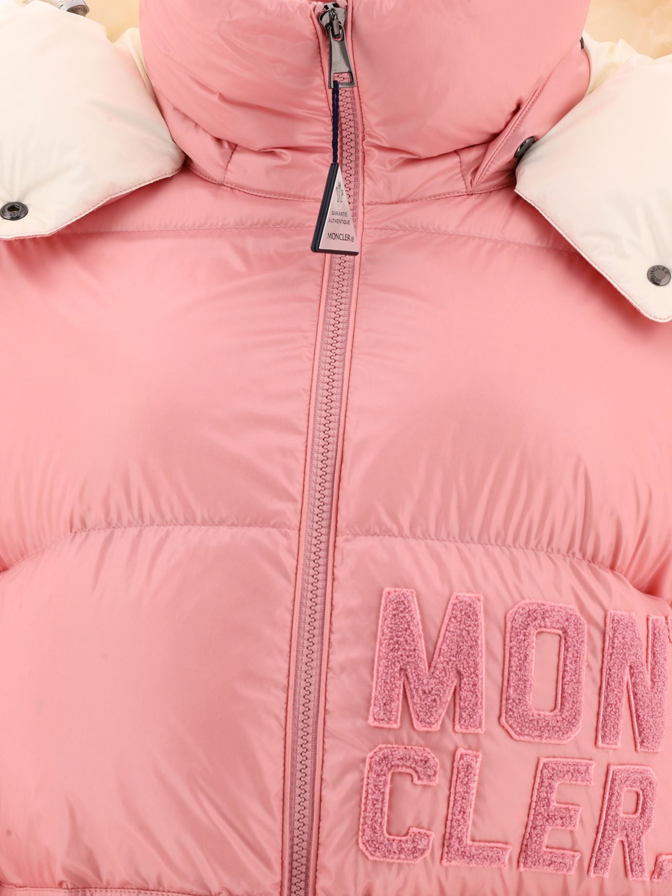 Down jackets 100% poliammide - Imbottitura: piumino e piuma  Pink - Moncler Women | PDP | VIETTI Online Store | Zoom-Modal_3
