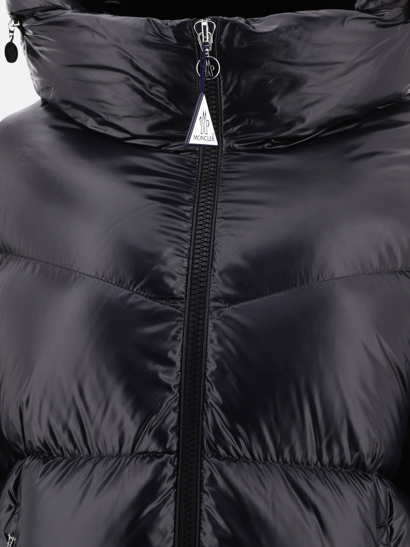 Down jackets 100% poliammide - Imbottitura: piumino e piuma  Black - Moncler Women | PDP | VIETTI Online Store | Zoom-Modal_3

