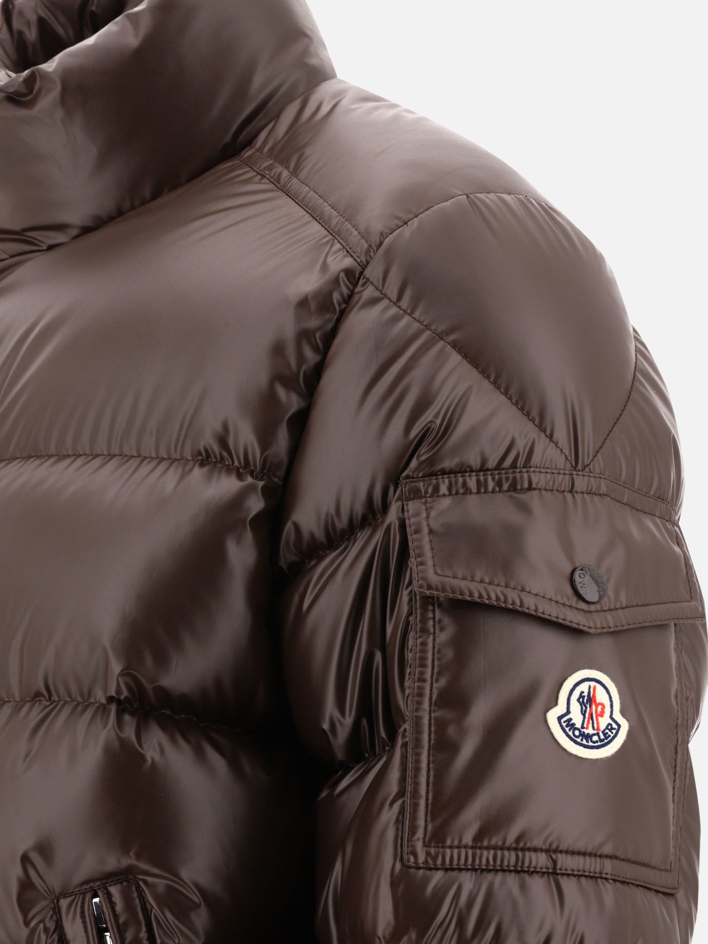Moncler &quot;Lule&quot; down jacket 17552124_5 Brown thumbnail_4