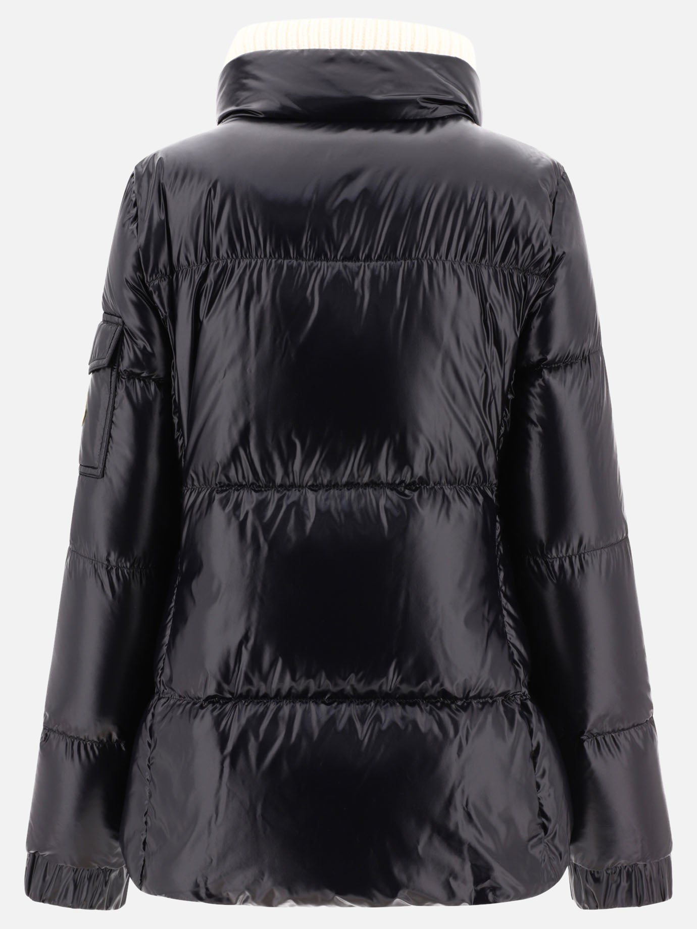 Down jackets 100% poliammide - Imbottitura: piumino e piuma  Black - Moncler Women | PDP | VIETTI Online Store | thumbnail_2
