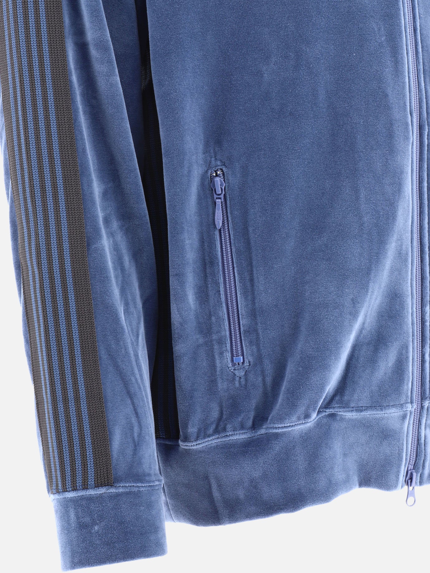 Full zip sweatshirts 77% cotton 23% polyester  Light blue - Needles Men | PDP | VIETTI Online Store | Zoom-Modal_4
