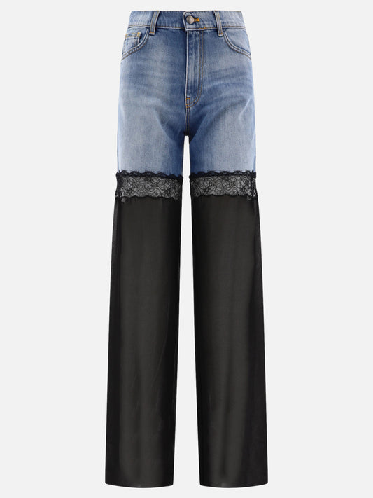 Straight-leg jeans 100% cotton  Black - Nensi Dojaka Women | PLP | VIETTI Online Store 
