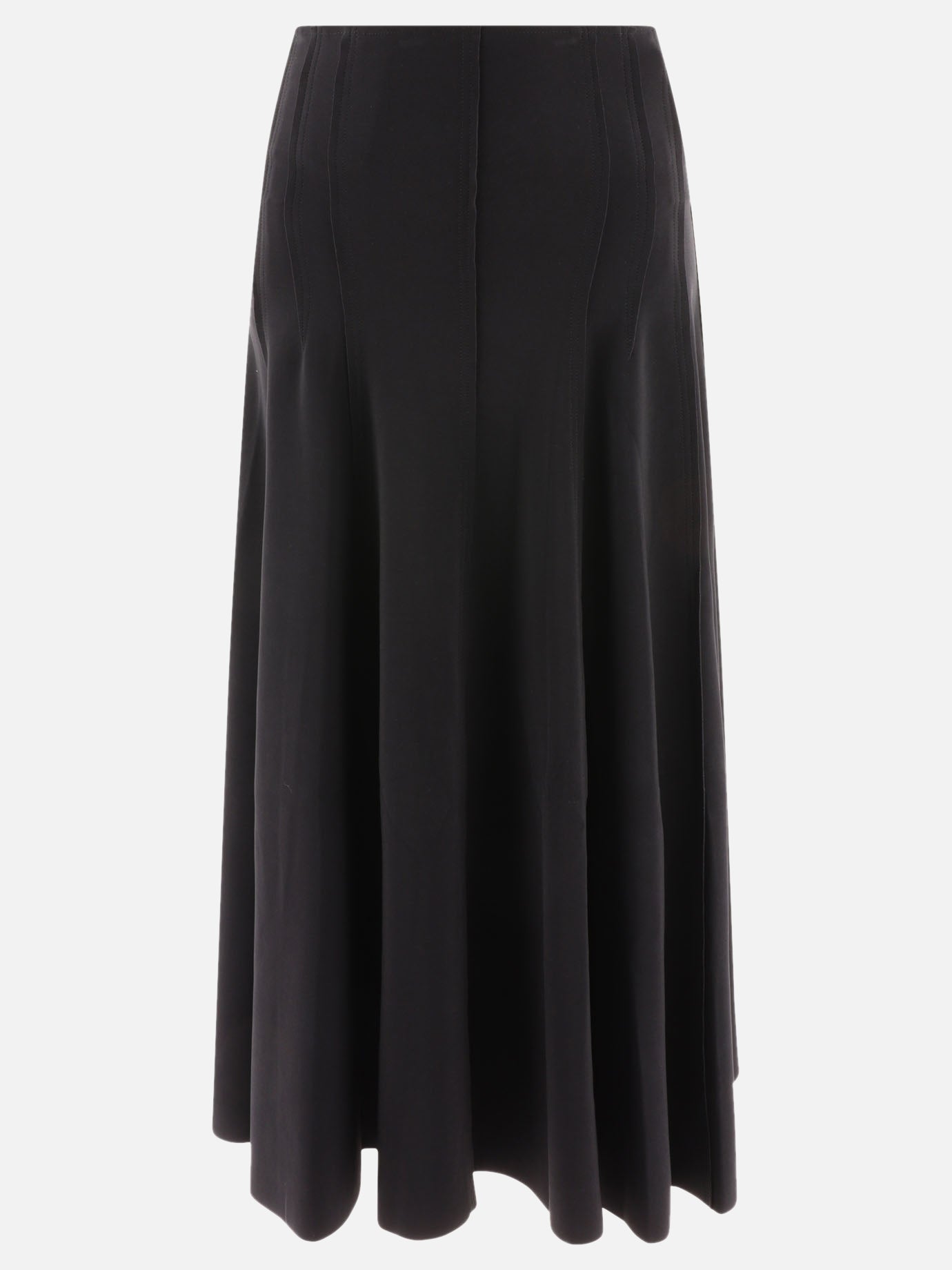 Long skirts 95% poliestere 5% elastan  Black - Norma Kamali Women | PDP | VIETTI Online Store | thumbnail