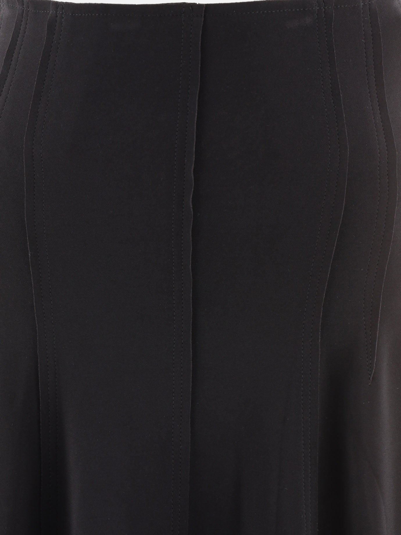 Long skirts 95% poliestere 5% elastan  Black - Norma Kamali Women | PDP | VIETTI Online Store | thumbnail_3