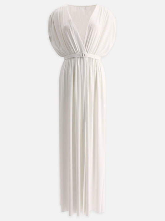 Long dresses 95% poliestere 5% elastan  White - Norma Kamali Women | PLP | VIETTI Online Store 
