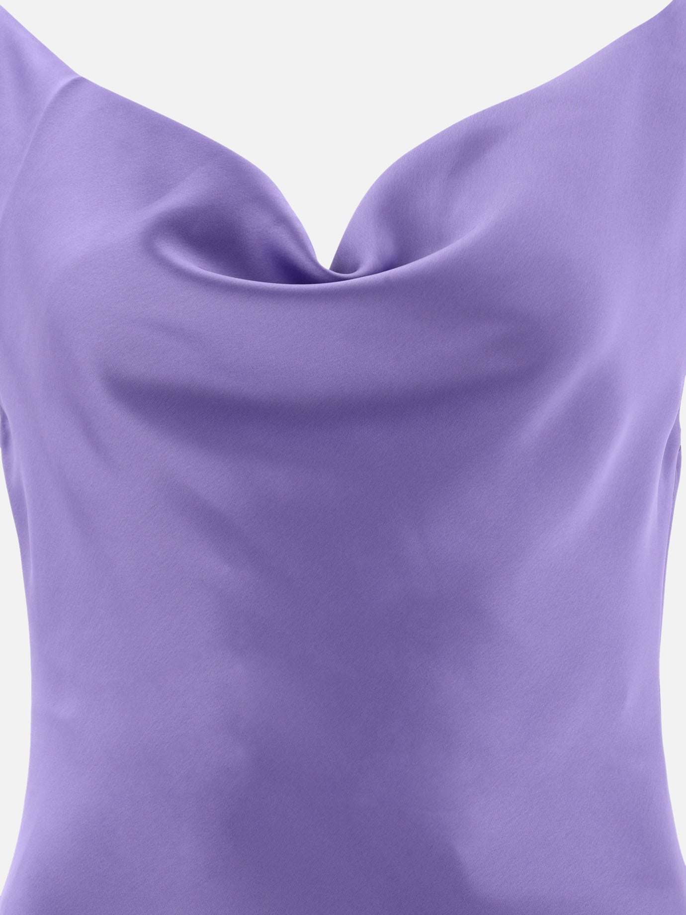 Mini dresses 100% poliestere  Purple - Norma Kamali Women | PDP | VIETTI Online Store | thumbnail_3
