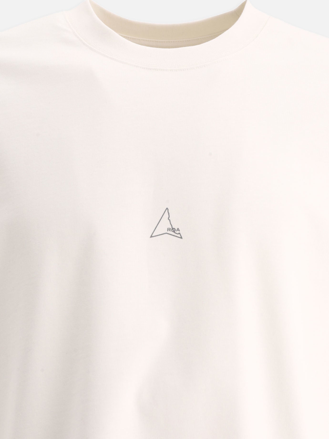 Crewneck t-shirts 100% cotton  White - ROA Men | PDP | VIETTI Online Store | thumbnail_3
