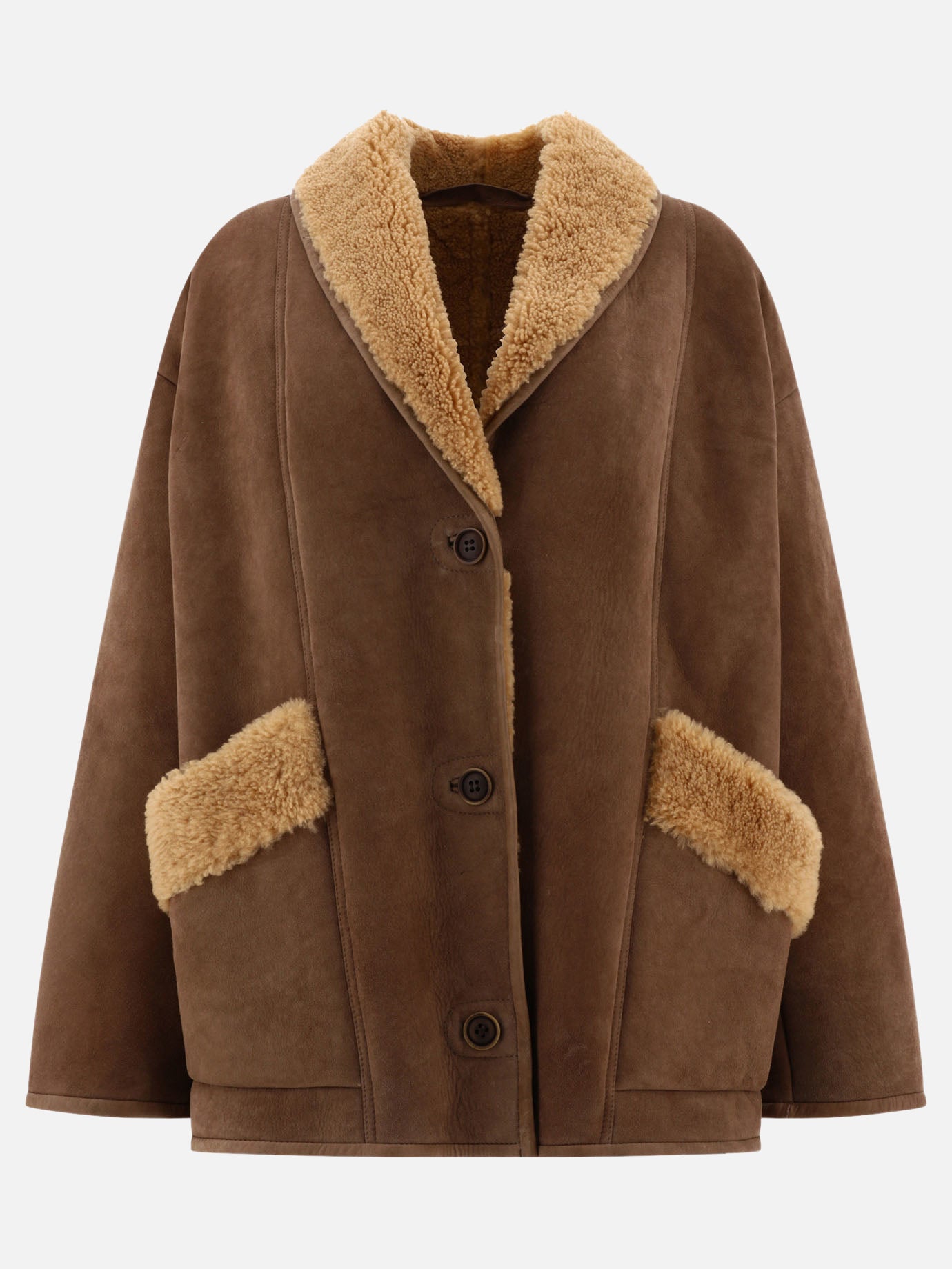 Leather jackets 100% pelle ovina  Brown - Salvatore Santoro Women | PDP | VIETTI Online Store | Zoom-Modal
