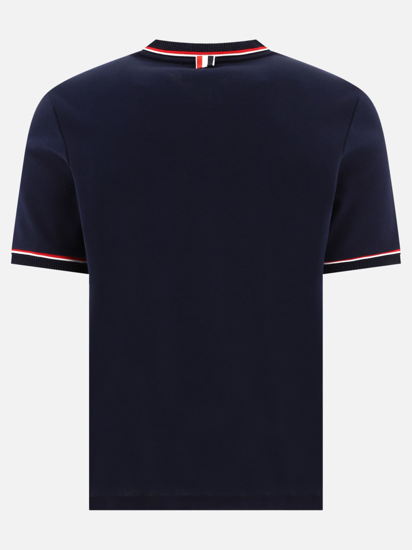 Crewneck t-shirts 100% cotton  Blue - Thom Browne Men | PDP | VIETTI Online Store | thumbnail_2