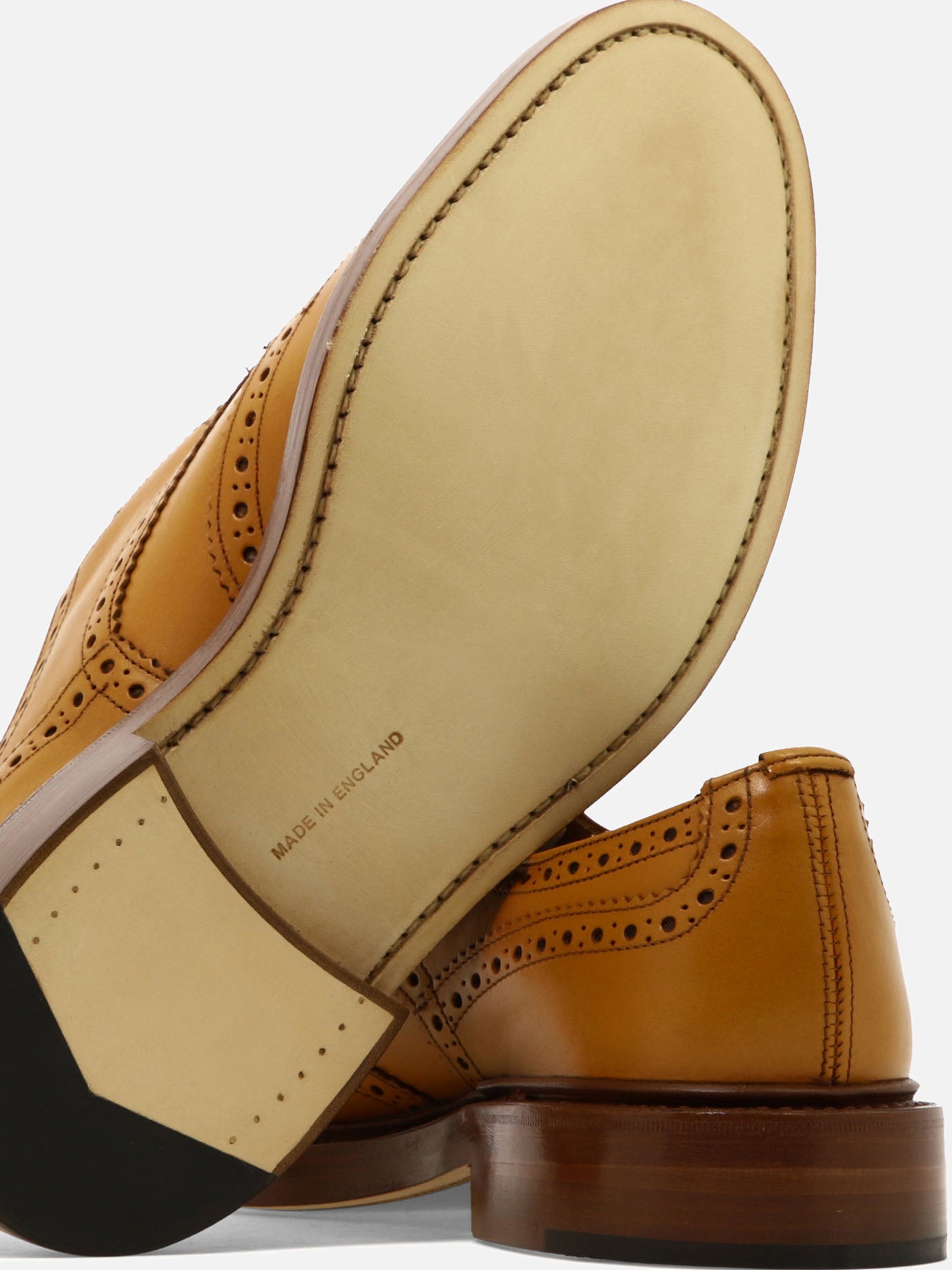Brogues 100% pelle - 100% cuoio  Beige - Tricker&#39;s Men | PDP | VIETTI Online Store | thumbnail_5